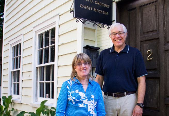 Bonnie and David Springer help run a museum in the former home of an important Charleston Bahá'í