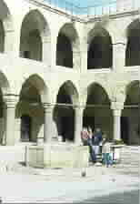 The caravanserai where the Holy Family stayed.